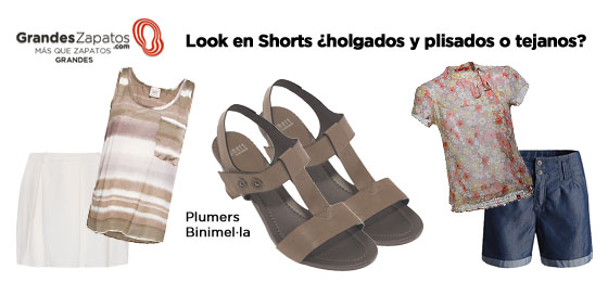 Set de Moda Shorts y Plumers Binimel.la